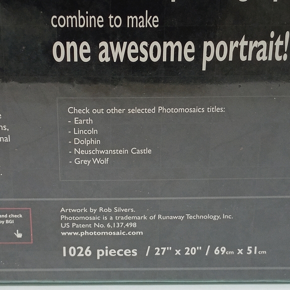 Photomosaics Lighthouse Puzzle 1026 Pieces New Factory Sealed Robert Silvers Art - Picture 5 of 14